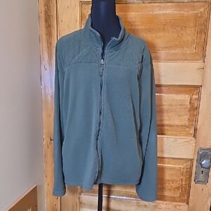 Merona Olive Fleece Jacket XXL